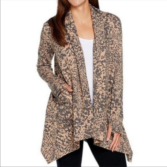 CUDDL DUDS Long Sleeve Open Front Hoodie Sweatshirt Cardigan E20 - Picture 1 of 10